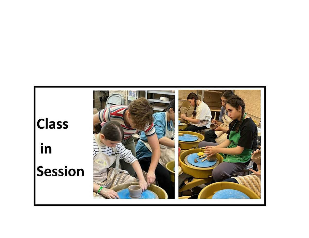 Youth Pottery: Wheel Throwing