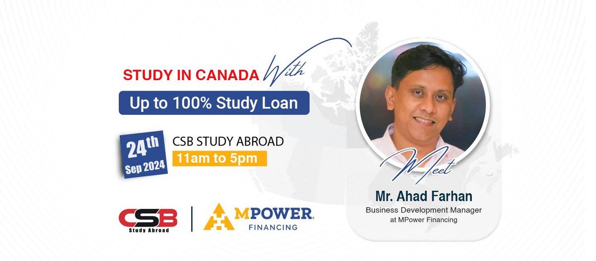 Study in Canada with up to 100% Study Loan | Free Spot Assessment