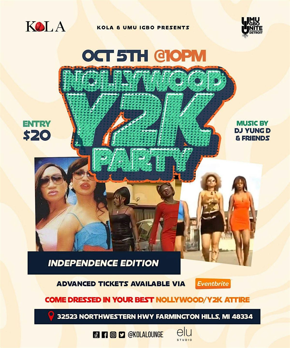 NOLLYWOOD Y2K PARTY:  NIGERIAN INDEPENDENCE EDITION