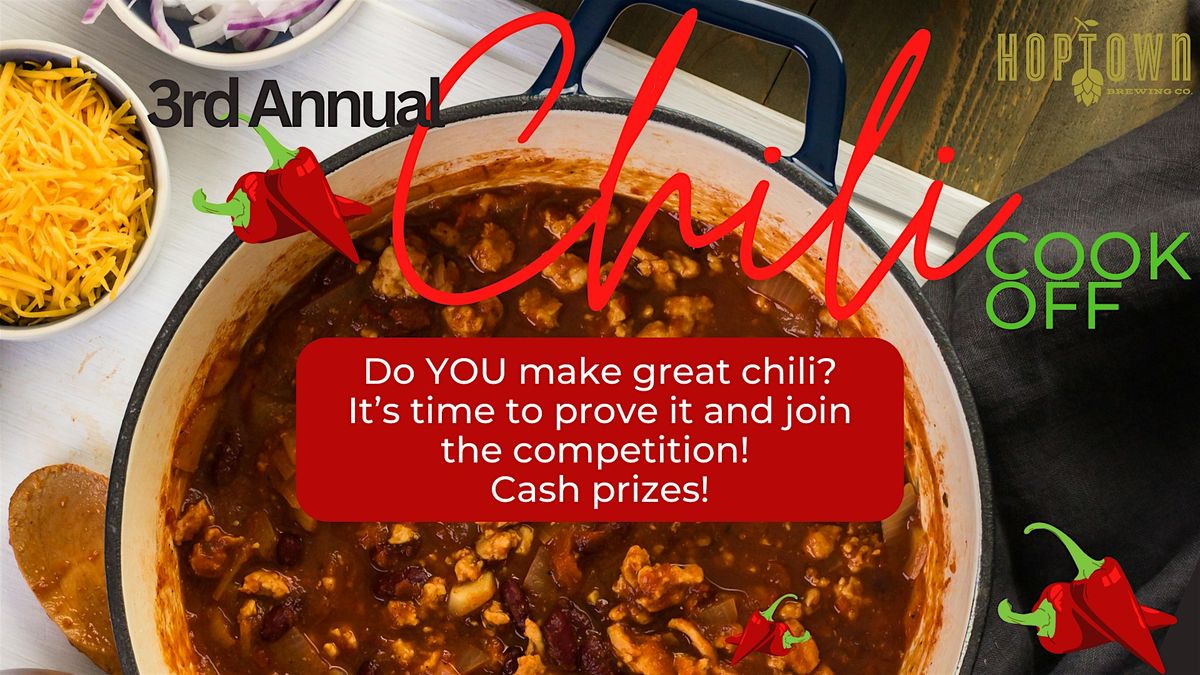 3rd Annual Chili Competition at Hoptown