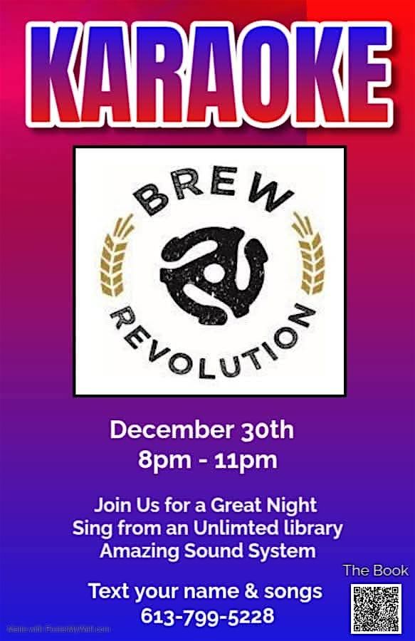 Karaoke At Brew Revolution Stittsville