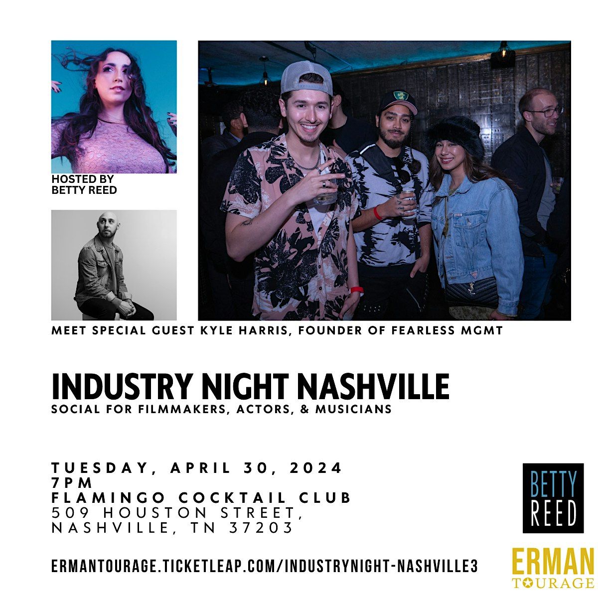 Industry Night Nashville 2: Music, Film, & More!