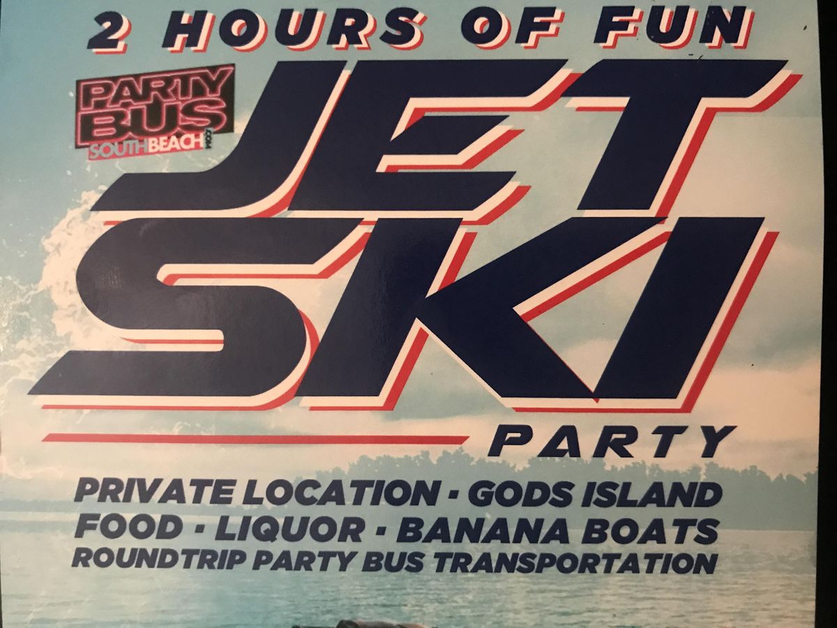 Jetskis, Boat Rides, and Roundtrip Bus Parties w\/ Unlimited Alcohol