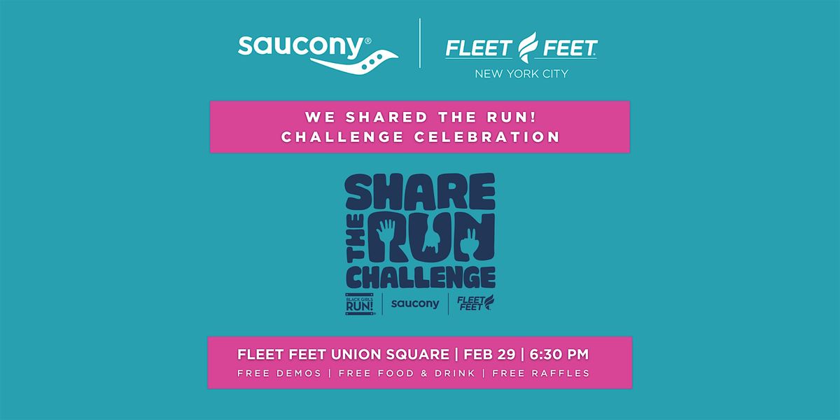 Fleet Feet NYC's Share the Run Challenge Celebration: We Shared the Run!