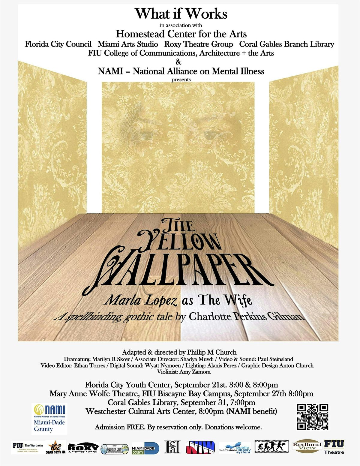 The Yellow Wallpaper - Westchester Cultural Arts Center