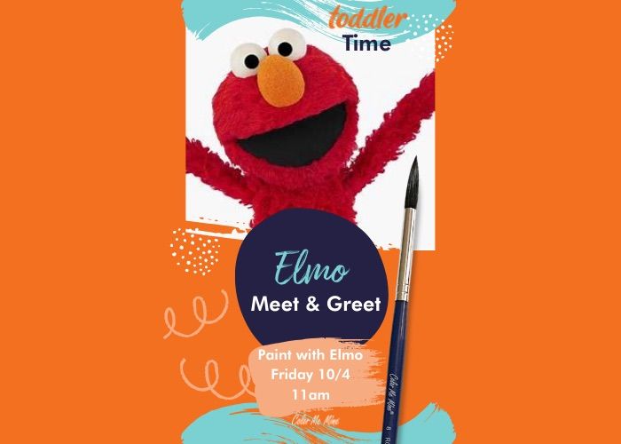 Toddler time with ELMO