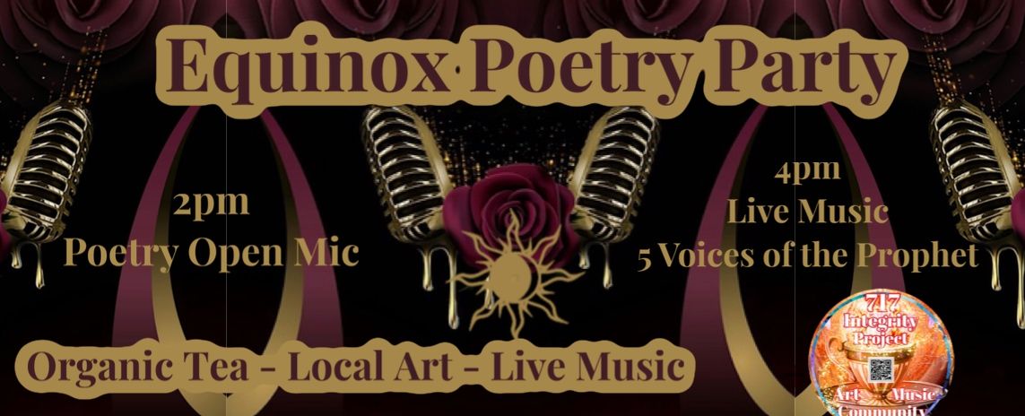 Equinox Poetry Party & Live Music