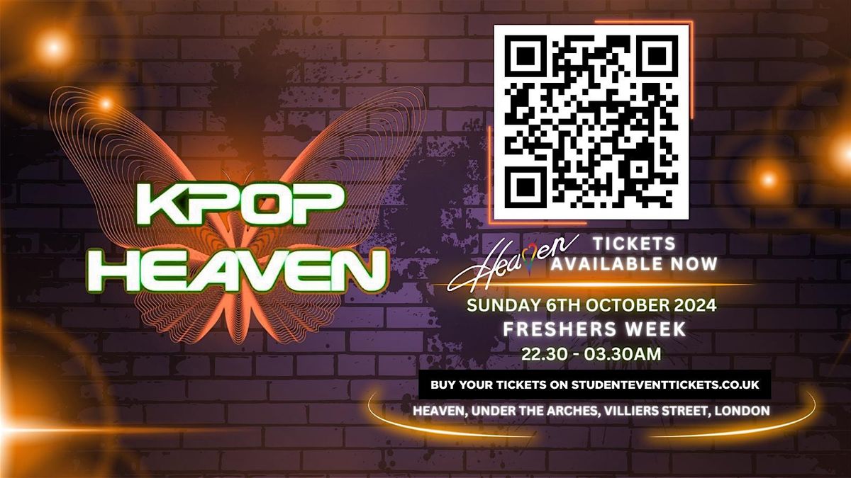 HEAVEN KPOP FRESHERS FINALE - SUNDAY 6TH OCTOBER
