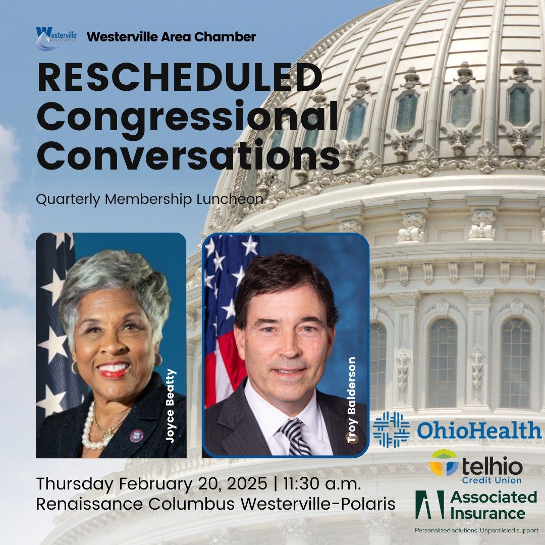 Congressional Conversations: Quarterly Membership Luncheon (New Date)