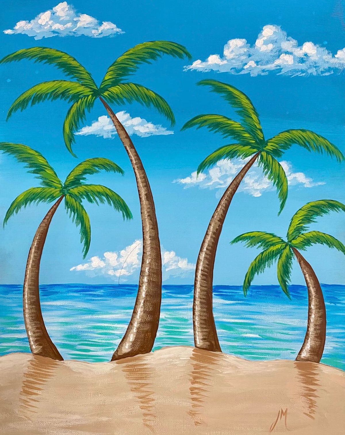 Palm Tree PaintNight 