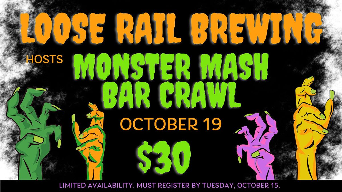 Monster Mash Bar Crawl!