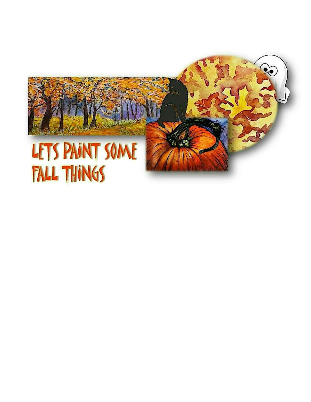 LETS PAINT SOME FALL THINGS