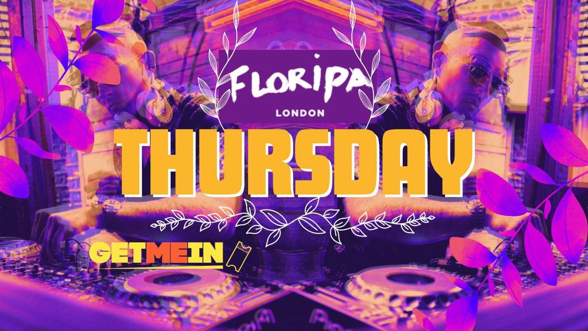 Shoreditch Hip-Hop & RnB Party \/\/ Floripa Shoreditch \/\/ Every Thursday \/\/ Get Me In!