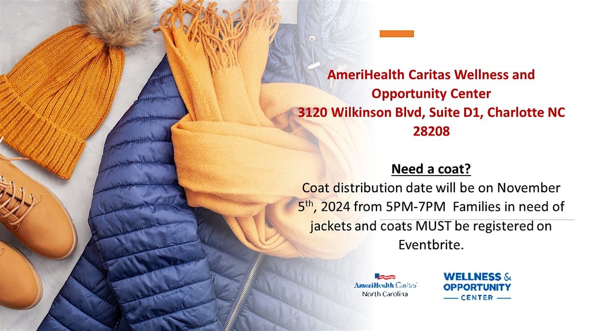 Coat Donation- Need a coat this winter?