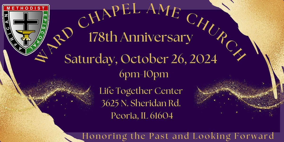 Ward Chapel's 178th Church Anniversary