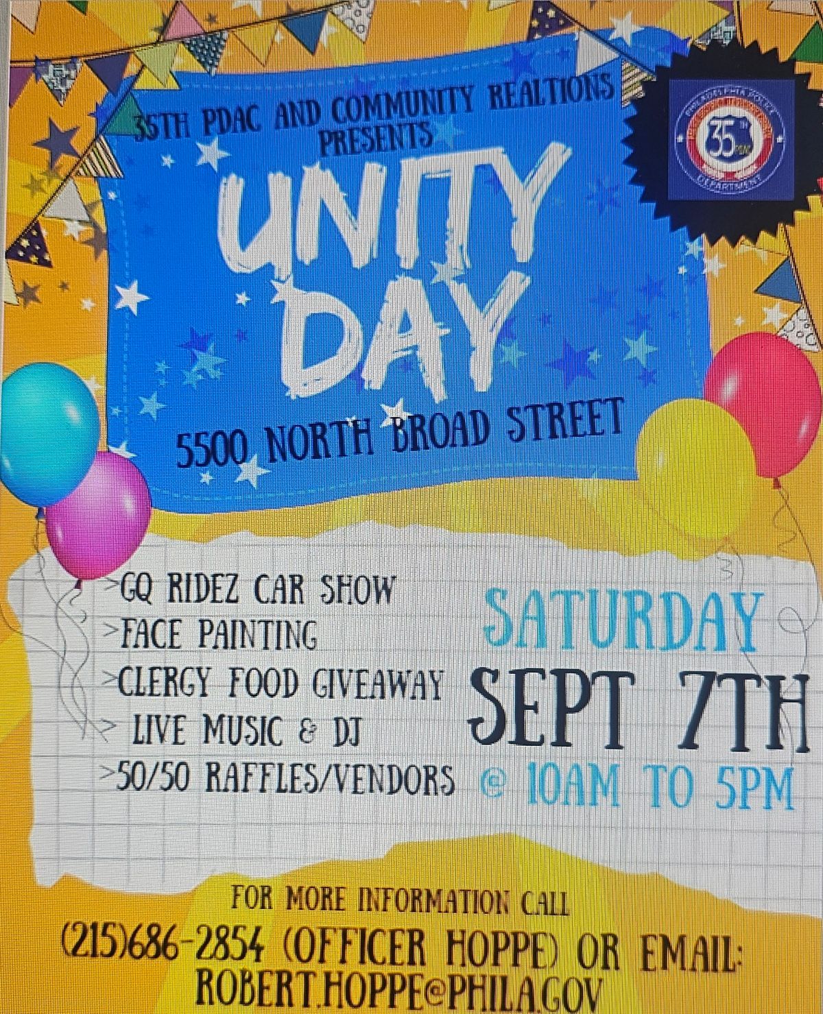 35th District Unity Day