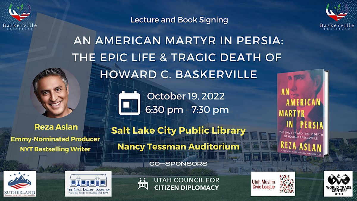 Reza Aslan Lecture and Book Signing: An American Martyr in Persia