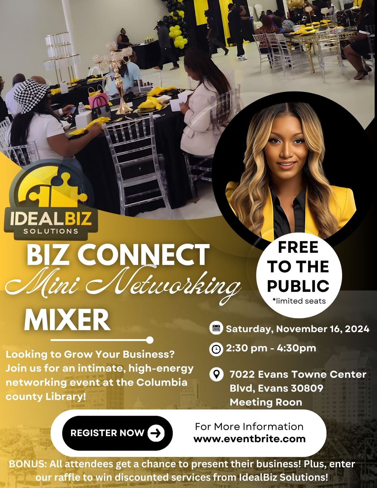 Biz Connect Mini Networking Mixer