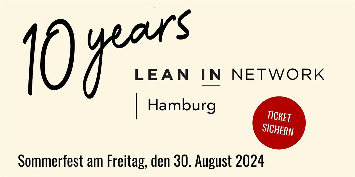 10 Jahre LeanIn - Sommerfest