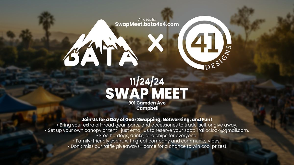 BATA x 41 Designs | Swap Meet!