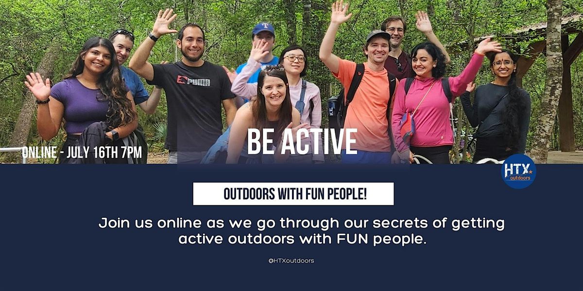 3 Secrets to Getting Active with Fun People
