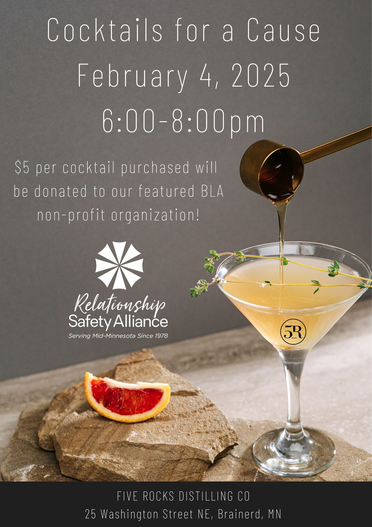 Cocktails for a Cause 