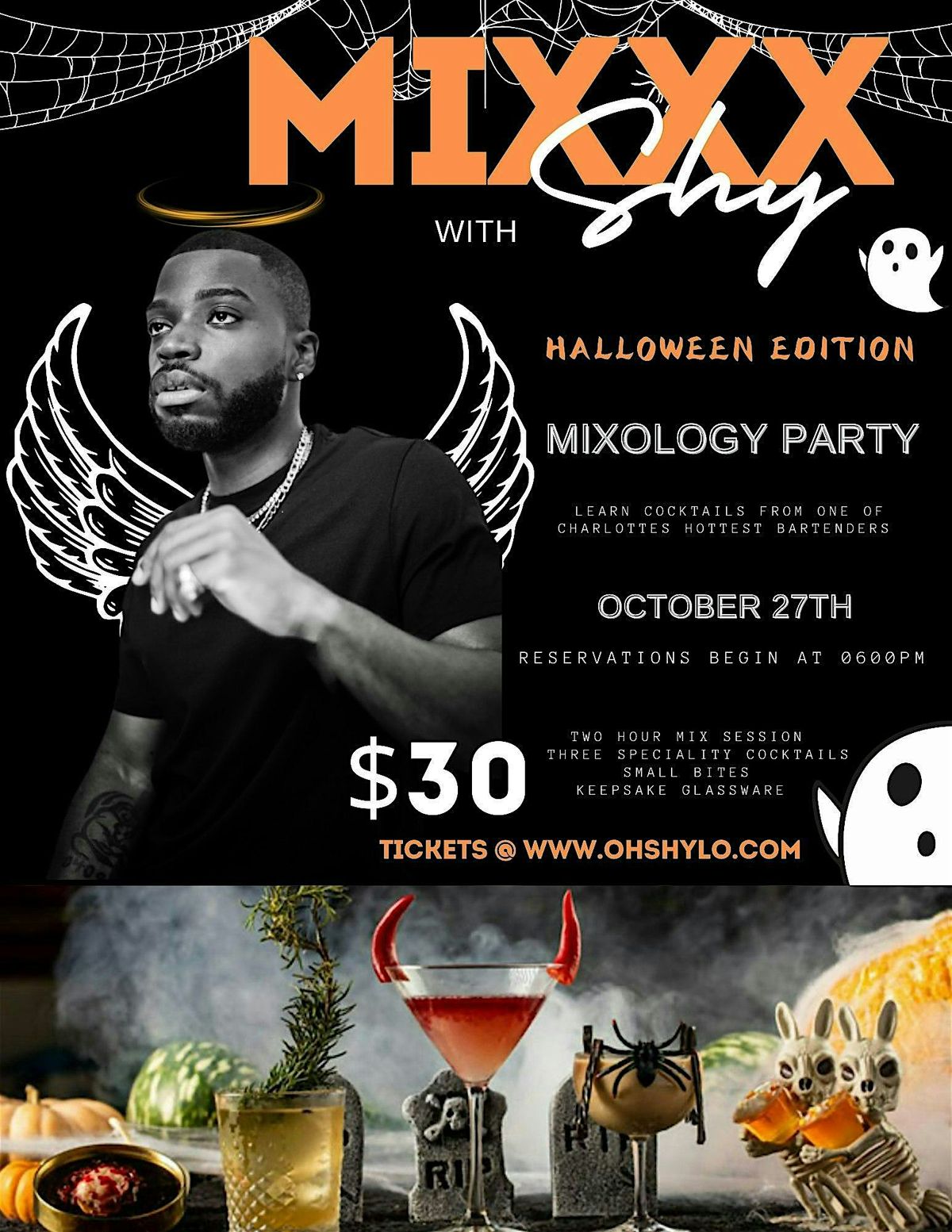 MIXXX with SHY - Halloween Edition - Mixology Party