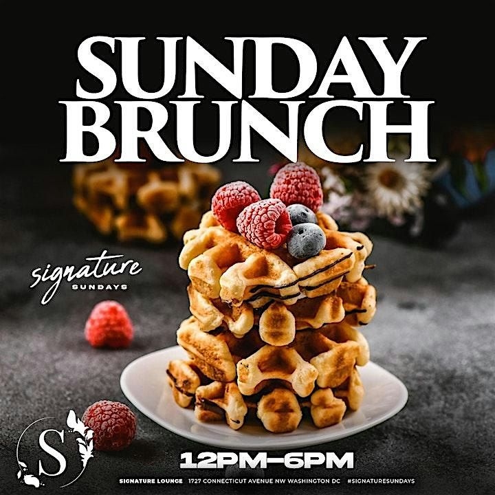 Signature  Lounge Sundays Brunch