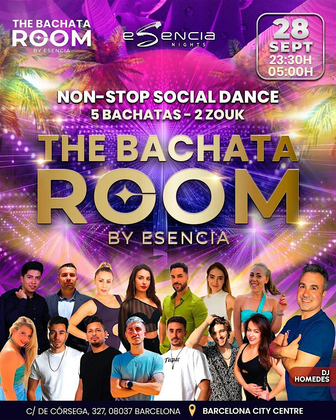 BACHATA  AND SALSA - THE BACHATA ROOM - BY ESENCIA NIGHTS