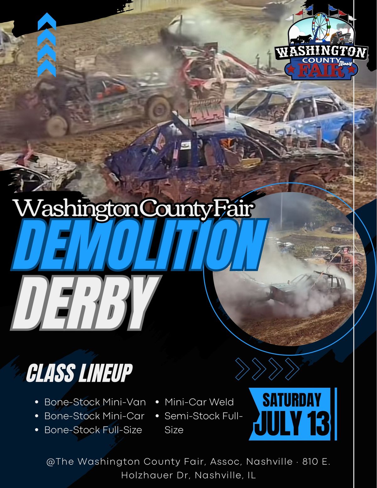 Washington County Fair Demolition Derby