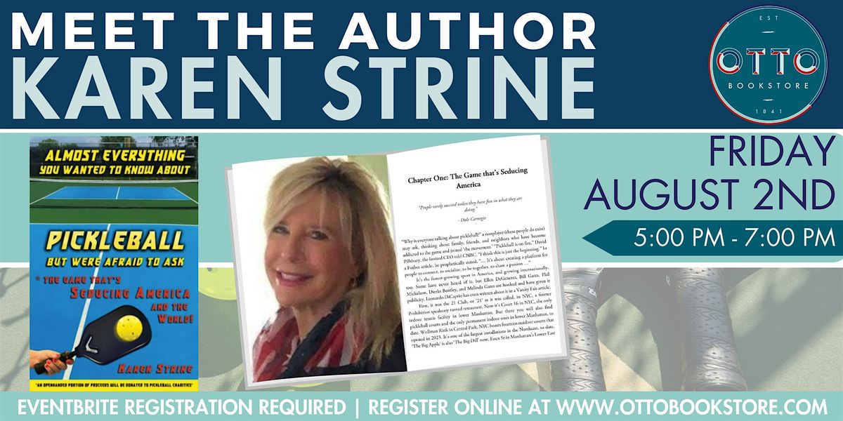 Meet the Author | Karen Strine