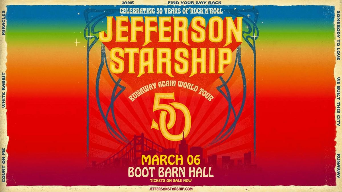 Jefferson Starship: 50th Anniversary Tour