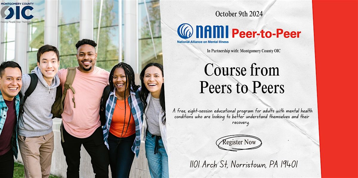 NAMI Peer-to-Peer Course (Fall Registration)