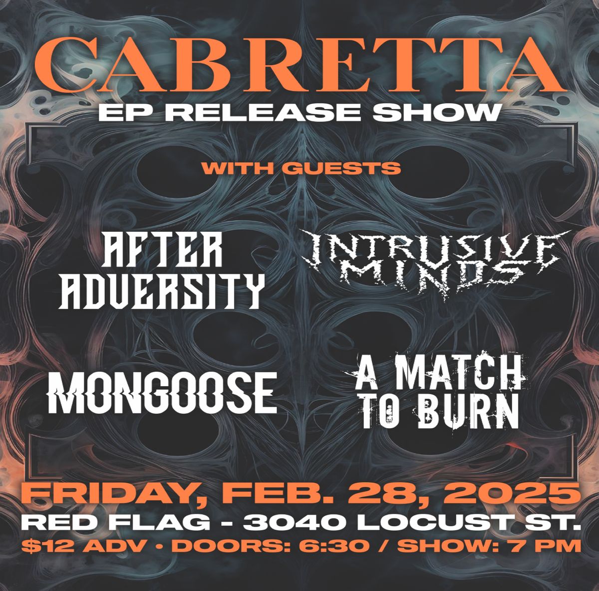 CABRETTA EP Release Show at Red Flag