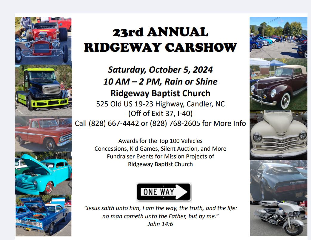 Ridgeway Car Show