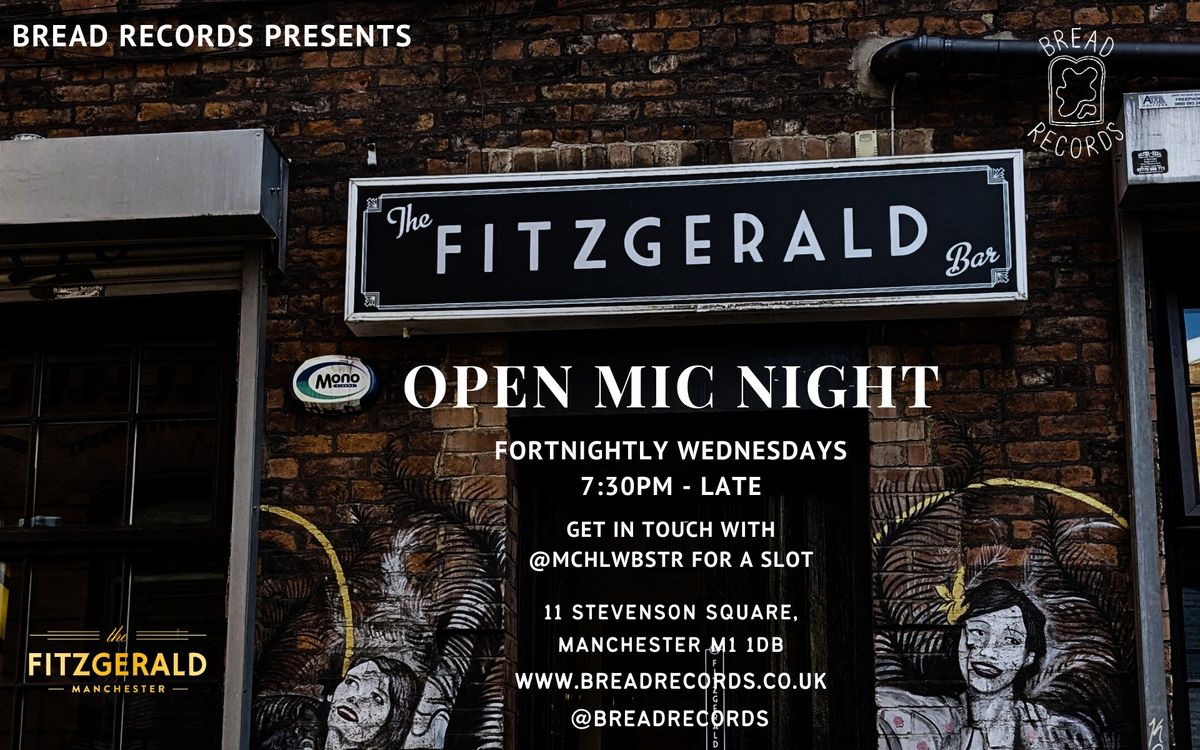 The Fitzgerald Open Mic Night