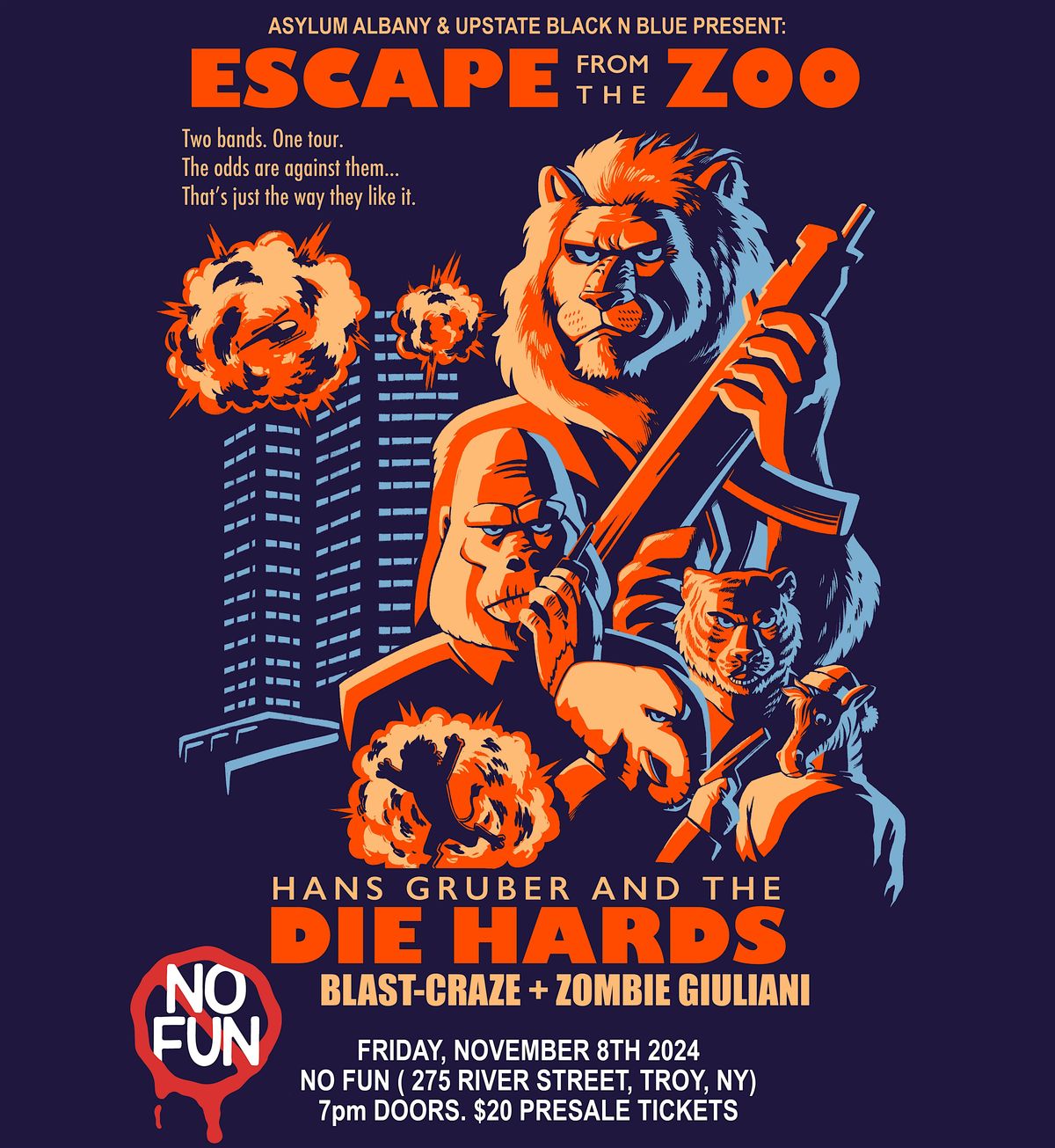 Escape From The Zoo \/ Hans Gruber And The Die Hards