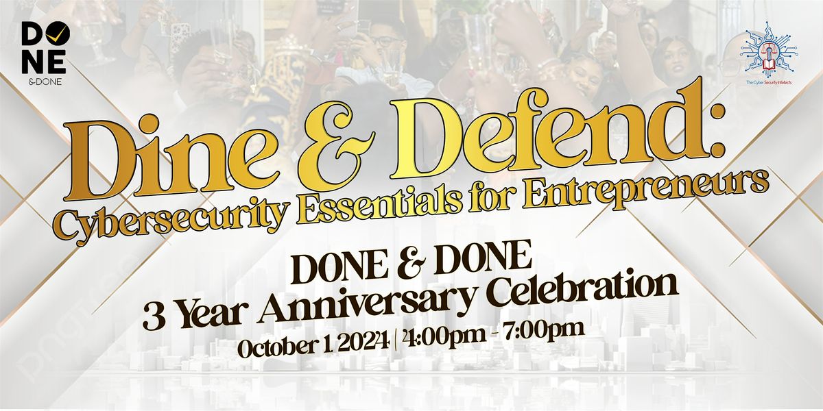 Dine & Defend: Cybersecurity Essentials for Entrepreneurs