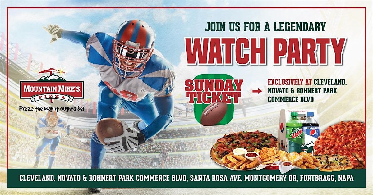 Score a slice of the action at our legendary watch parties!