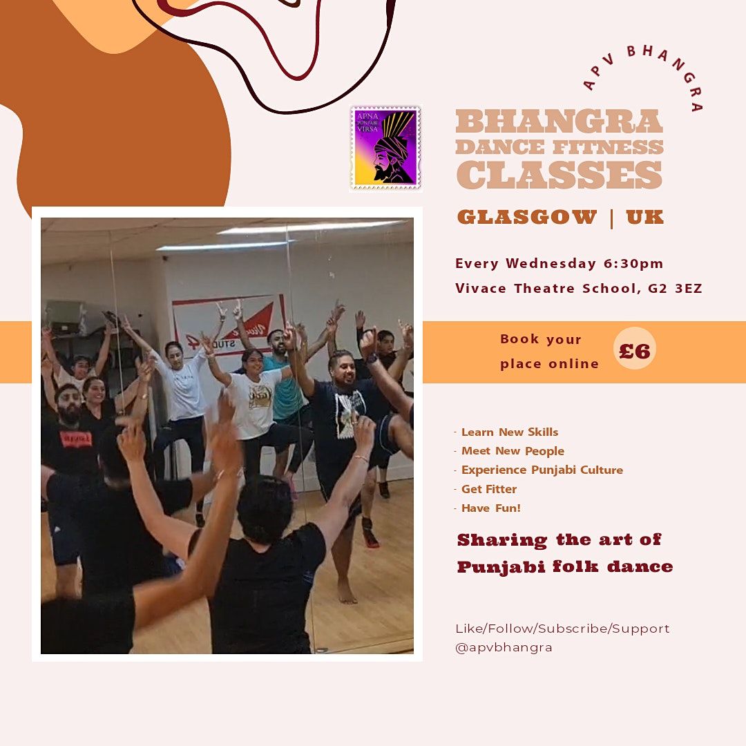 APV Bhangra Class | Glasgow | Face-To-Face | 18:30