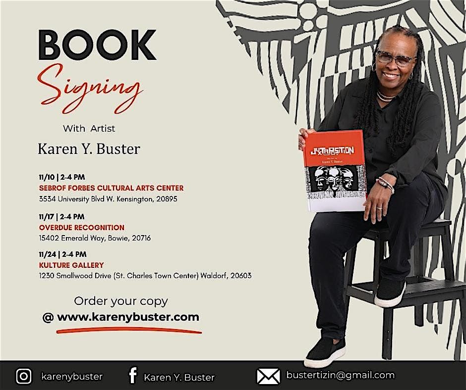 Karen Buster Book Signing