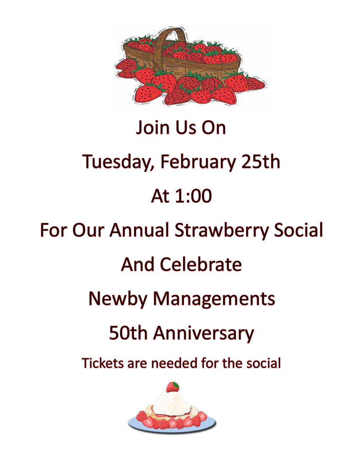 Strawberry Social