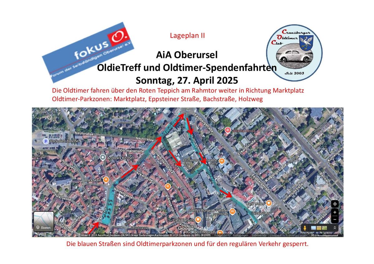 2. OldieTreff in 61440 Oberursel zum 175 Jubil\u00e4um des Fokus O.