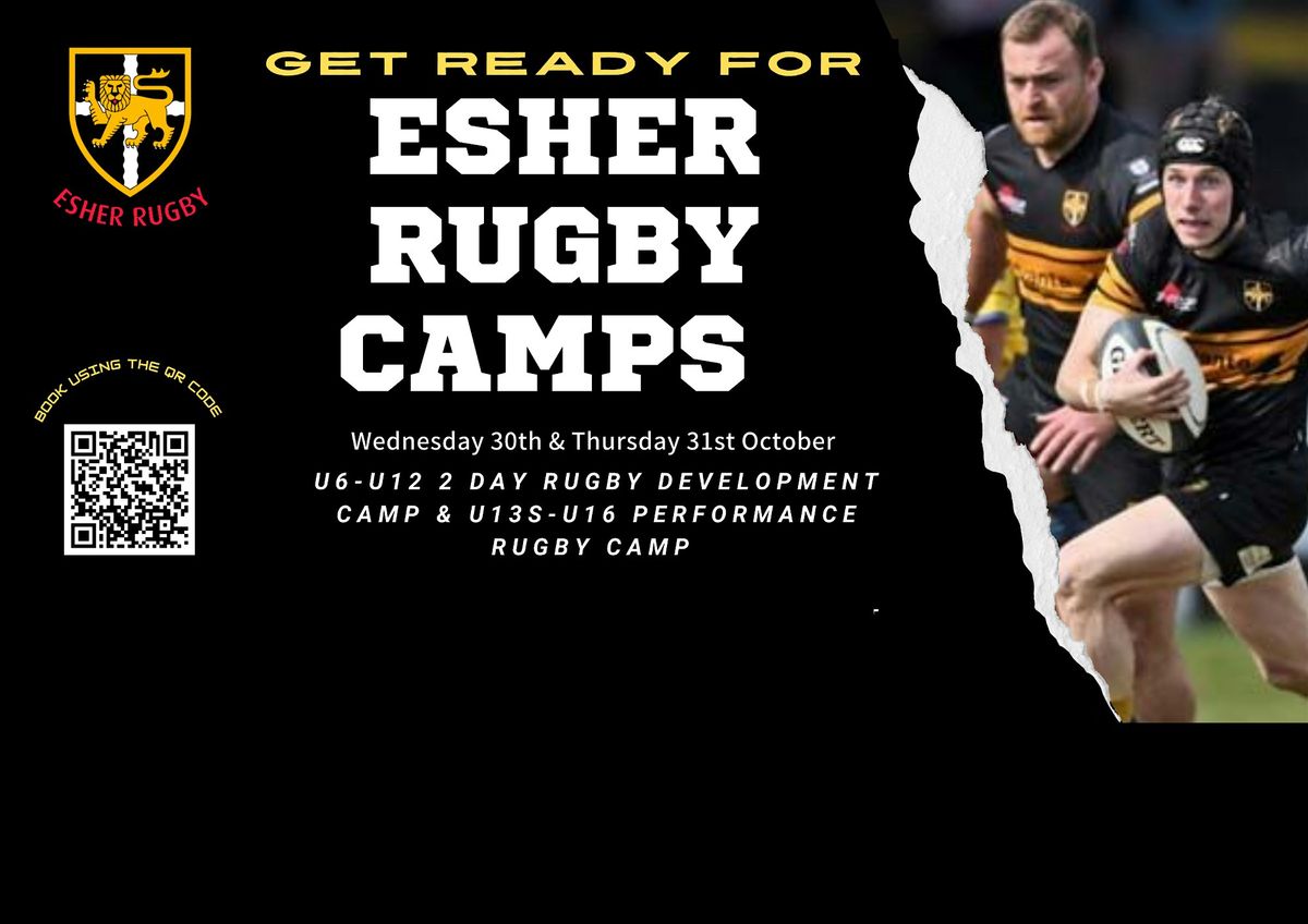 Esher Rugby Camps-U13-U16s  Performance Camp