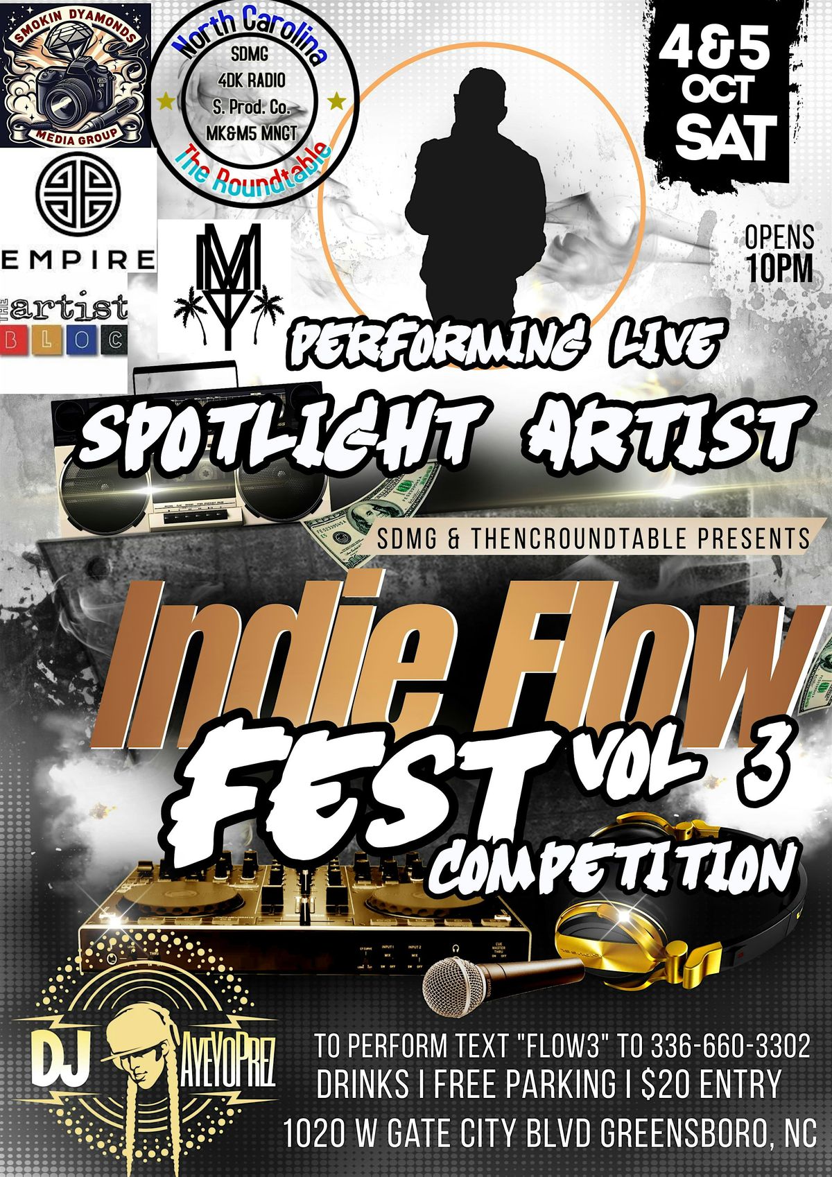 Indie Flow Fest Vol 3 Performance Competiton