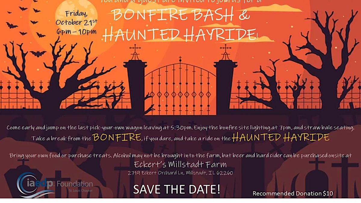 St. Louis iaedp Bonfire and Haunted Hayride event