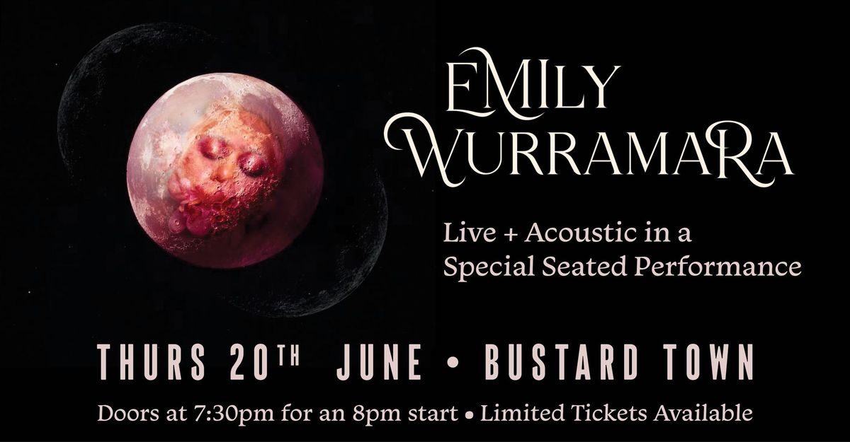 Emily Wurramara Live + Acoustic in Special Seated Gig