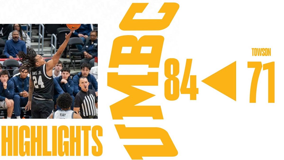 Towson Tigers at UMBC Retrievers Womens Basketball