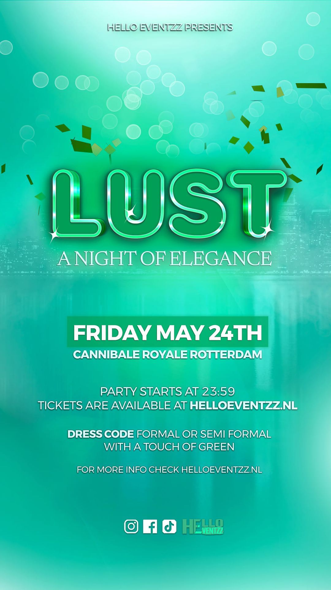 Lust - A Night of Elegance; A touch of Green