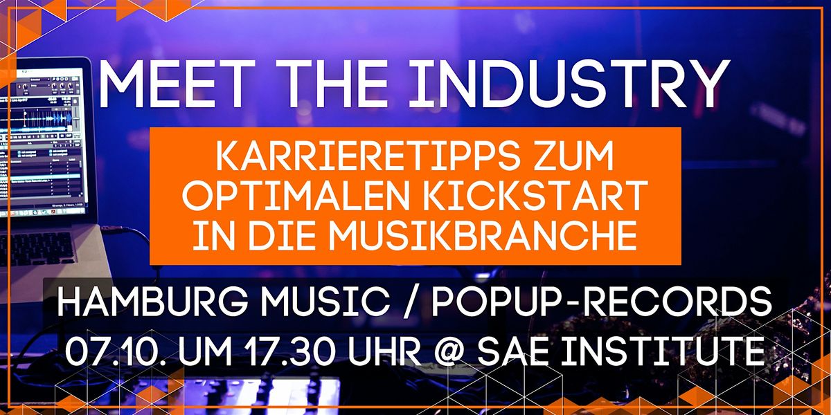 Meet the Music Industry: Karrieretipps mit Hamburg Music & popup-records